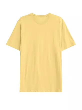 KNOWLEDGE COTTON APPAREL | T-shirt ALDER | gelb